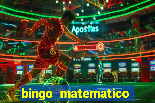 bingo matematico para ensino medio